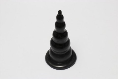 Piramida analna plug wtyczka duża stopniowana 18cm