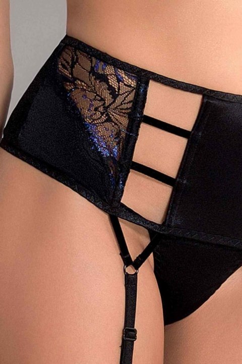 Bielizna-MEREDITH SET WITH OPEN BRA black S/M - Casmir Bielizna-MEREDITH SET WITH OPEN BRA black S/M - Casmir