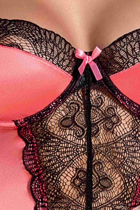 Bielizna-ROSALIE CORSET pink XXL/XXXL - Casmir Bielizna-ROSALIE CORSET pink XXL/XXXL - Casmir