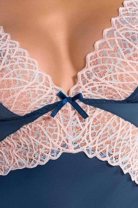 Bielizna-SELINA CHEMISE navy blue L/XL - Casmir Bielizna-SELINA CHEMISE navy blue L/XL - Casmir