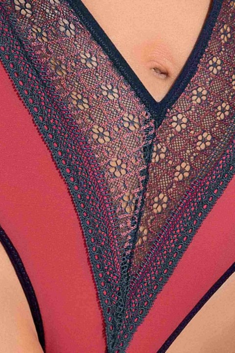 Bielizna-SYLVIANE BODY coral XXL/XXXL - Casmir Bielizna-SYLVIANE BODY coral XXL/XXXL - Casmir