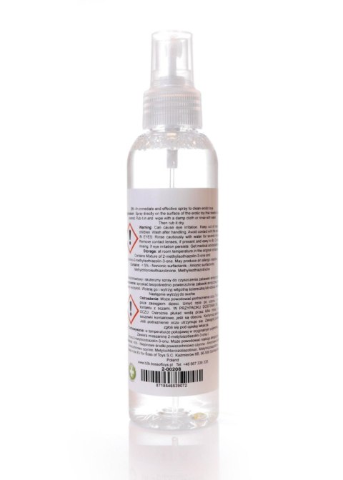 Spray do czyszczenia akcesoriów erotycznych 150ml Spray do czyszczenia akcesoriów erotycznych 150ml