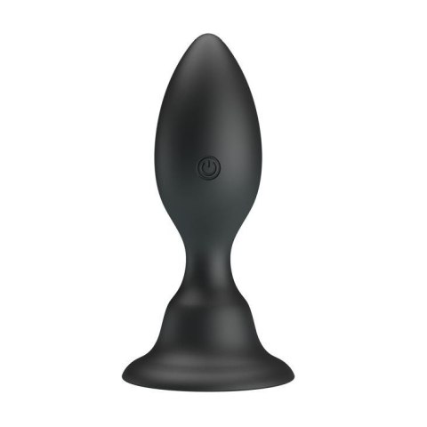 Korek analny z przyssawką wibrująca wtyczka 10cm Korek analny z przyssawką wibrująca wtyczka 10cm
