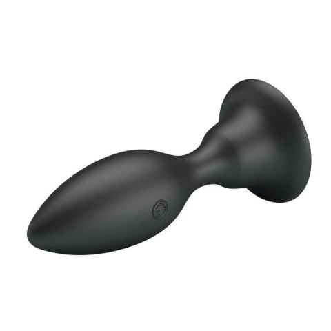 Korek analny z przyssawką wibrująca wtyczka 10cm Korek analny z przyssawką wibrująca wtyczka 10cm