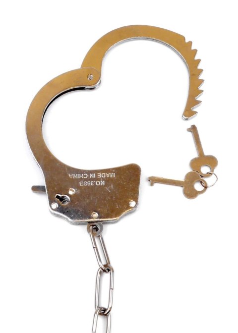 Kajdanki metalowe z futerkiem bondage bdsm fiolet Kajdanki metalowe z futerkiem bondage bdsm fiolet