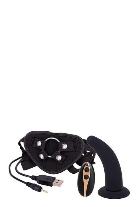 5INCH VIBRATION DILDO STRAP-ON BLACK 5INCH VIBRATION DILDO STRAP-ON BLACK