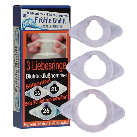 LR004 Love Rings Set of 3 LR004 Love Rings Set of 3