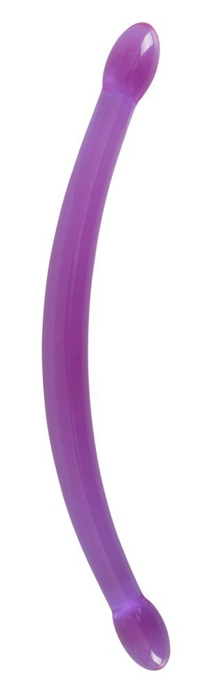 Silikonowe długie podwójne giętkie dildo 44 cm