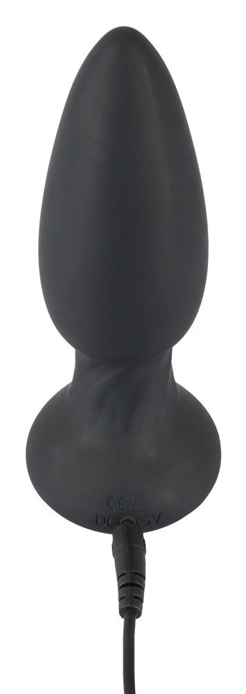Wibrujący korek analny silikonowa zatyczka 14 cm
