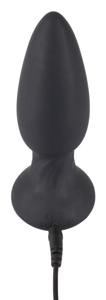 Wibrujący korek analny silikonowa zatyczka 14 cm