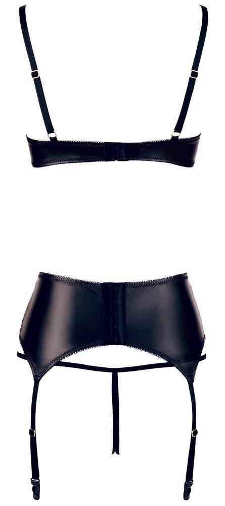 Shelf Bra Suspender Set 80C/L