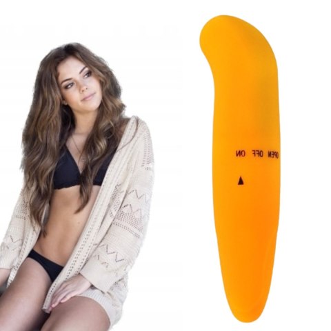 Mini masażer sex stymulator punktu g wibrator 12cm