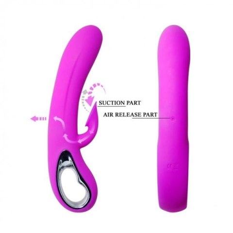Wibrator ssący do punktu g łechtaczki 12tryb 20cm Wibrator ssący do punktu g łechtaczki 12tryb 20cm