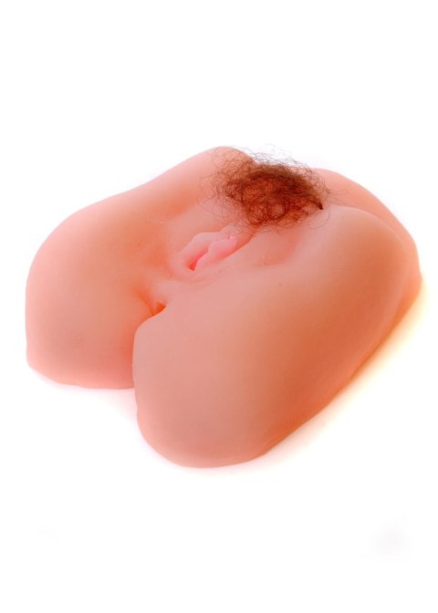Wibrujący masturbator sztuczna pochwa 2 dziury Wibrujący masturbator sztuczna pochwa 2 dziury