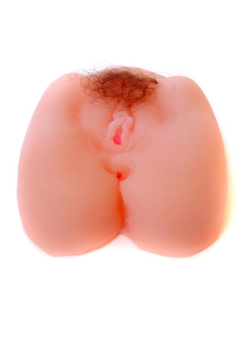 Wibrujący masturbator sztuczna pochwa 2 dziury Wibrujący masturbator sztuczna pochwa 2 dziury