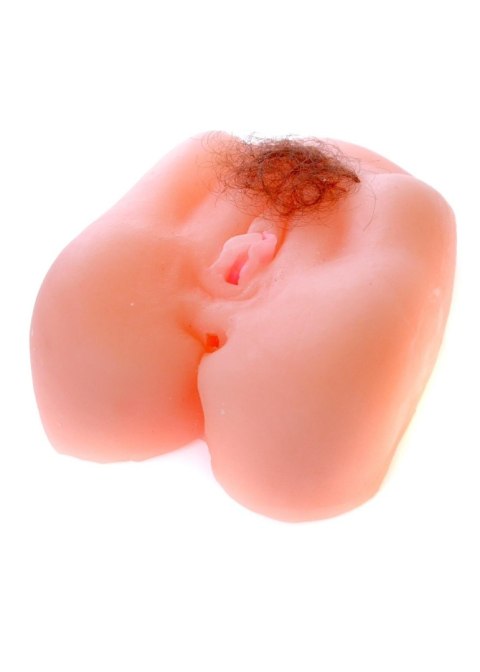 Wibrujący masturbator sztuczna pochwa 2 dziury Wibrujący masturbator sztuczna pochwa 2 dziury