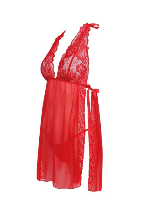 Bielizna- Belinda L/XL (Halka czerwona+ stringi)