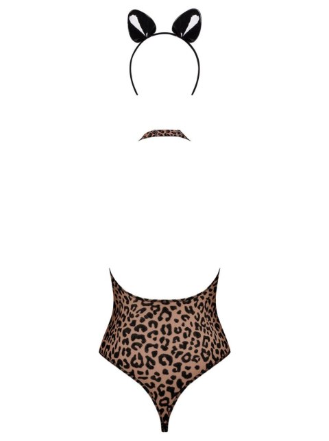Erotyczne body cętki panterka opaska leocatia l/xl Erotyczne body cętki panterka opaska leocatia l/xl