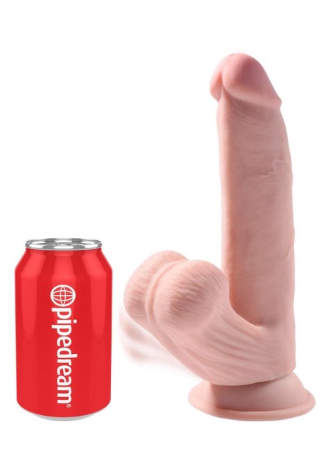3D Cock Swinging Balls 8 Inch