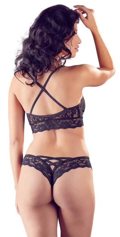 Bra and Briefs black S/M