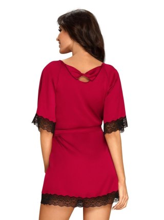 Szlafrok koronka bielizna erotyczna sensuelia l/xl