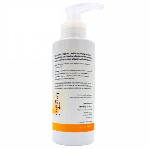 Żel poślizgowy silikonowy analny waginalny 150 ml Żel poślizgowy silikonowy analny waginalny 150 ml