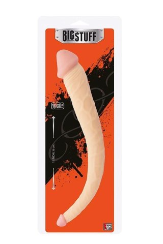 Dildo dwustronne analne waginalne podwójne 38cm
