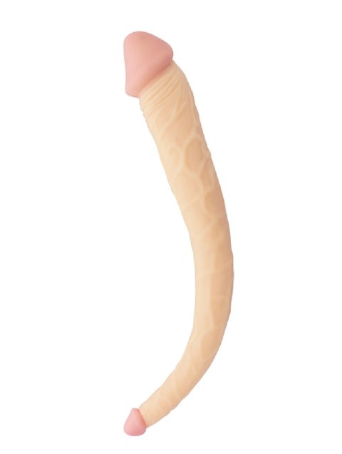 Dildo dwustronne analne waginalne podwójne 38cm Dildo dwustronne analne waginalne podwójne 38cm