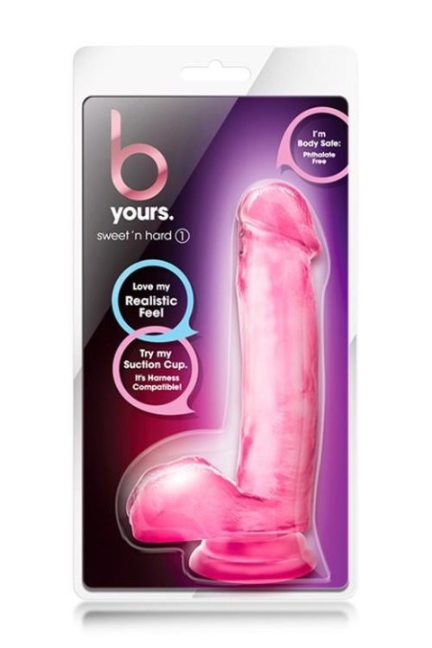 Różowe dildo grube z żyłkami mocną przyssawka 18cm Różowe dildo grube z żyłkami mocną przyssawka 18cm