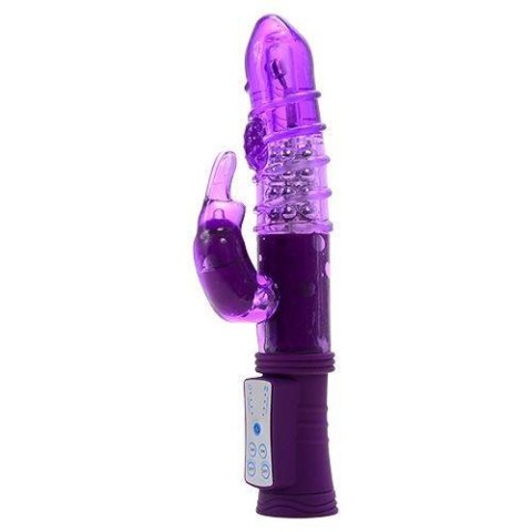 Wibrator króliczek masażer łechtaczki rotacja 22cm Wibrator króliczek masażer łechtaczki rotacja 22cm