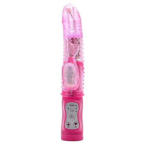Wibrator króliczek rotacja punkt g 21cm 12 trybów Wibrator króliczek rotacja punkt g 21cm 12 trybów