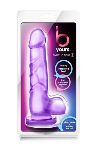 Żelowy gruby penis dildo z mocną przyssawką 19 cm