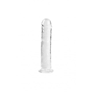 Dildo jak penis przyssawka przezroczyste sex 16cm