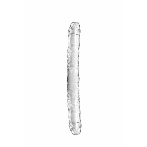 Dildo podwójne waginalne analne dwa końce sex 33cm Dildo podwójne waginalne analne dwa końce sex 33cm