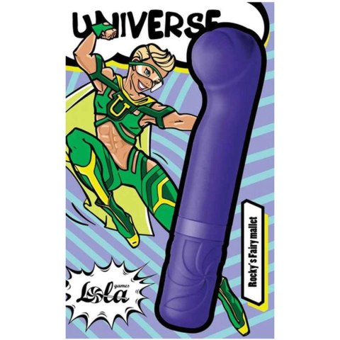 Rechargeable Mini Vibrator Universe Rocky's Fairy Mallet Blue Rechargeable Mini Vibrator Universe Rocky's Fairy Mallet Blue