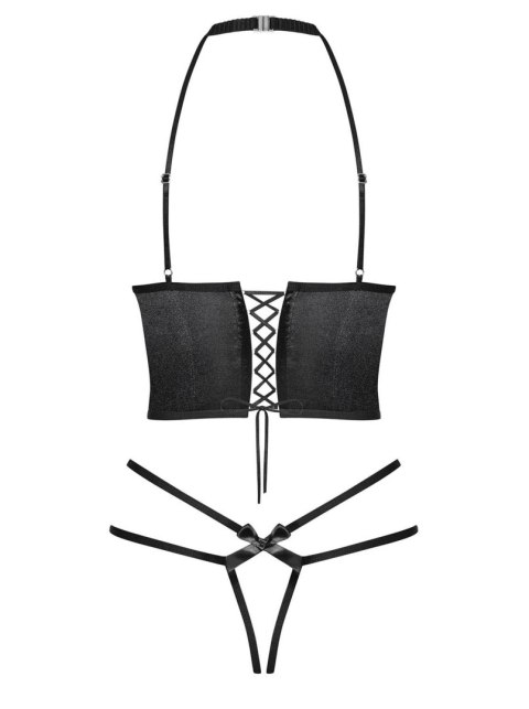 Sex komplet półgorset stringi choker delishya l/xl