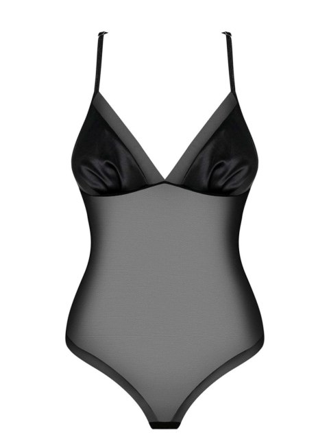 Erotyczne czarne body z siateczki sex alifini l/xl