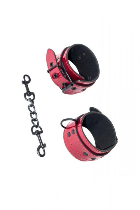 Kajdanki na ręce erotyczne czerwone bondage bdsm Kajdanki na ręce erotyczne czerwone bondage bdsm