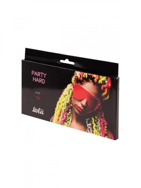Mask Party Hard Shy Red Mask Party Hard Shy Red