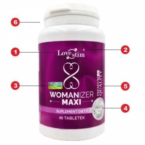 LSTIM suplement WOMANIZER MAXI 45 kaps LSTIM suplement WOMANIZER MAXI 45 kaps