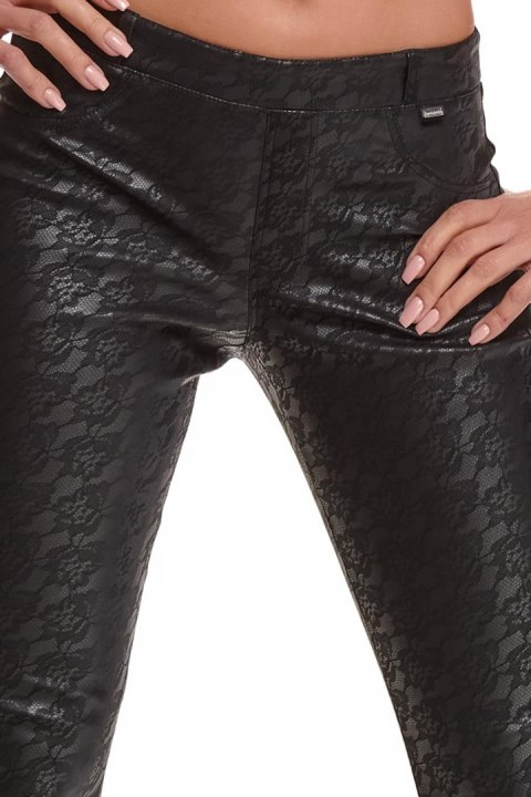 Bielizna - BRCONSTANZA001 leginsy czarne rozmiar M