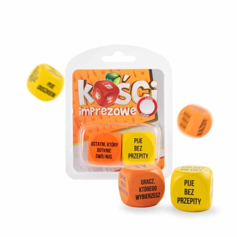Kości imprezowe pijackie prezent na urodziny Kości imprezowe pijackie prezent na urodziny