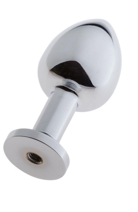 MALESATION Alu-Plug with suction cup small, chrome MALESATION Alu-Plug with suction cup small, chrome