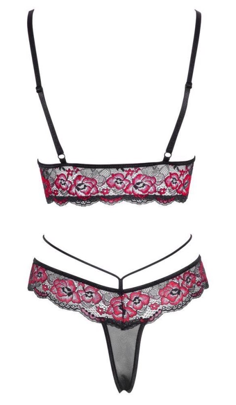 Bra Set black/red M
