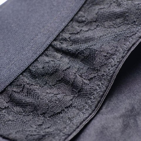 Koronkowy czarny strap-on uprząż elastyczna Koronkowy czarny strap-on uprząż elastyczna
