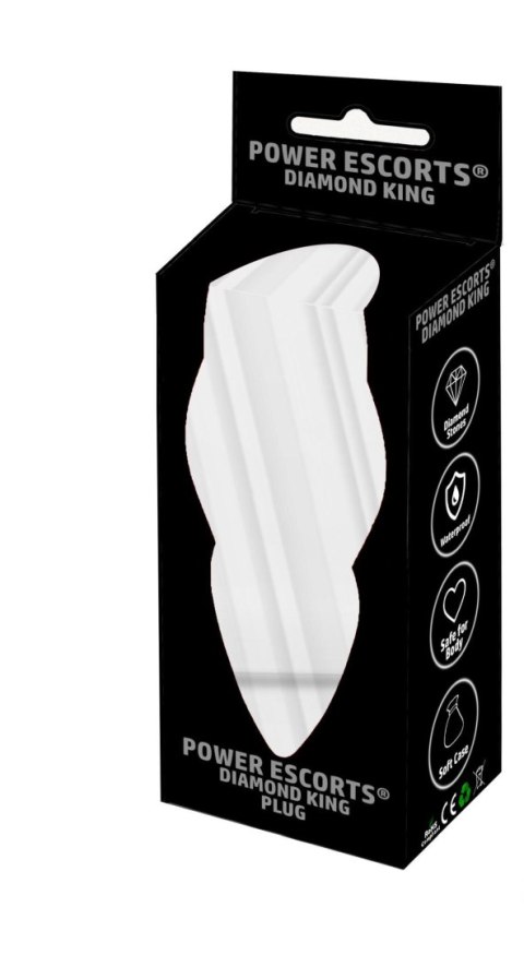 Podłużny metalowy korek analny zatyczka plug Podłużny metalowy korek analny zatyczka plug