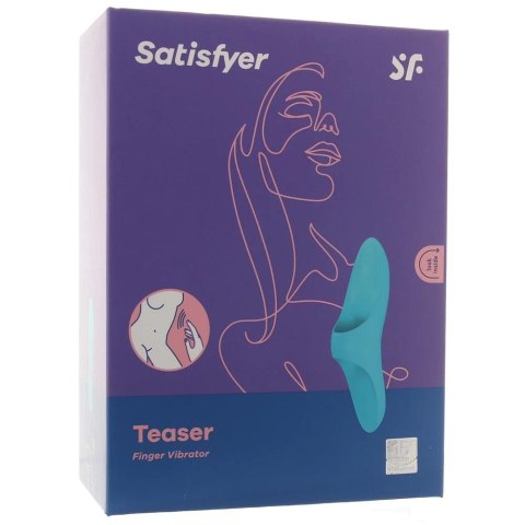 Wibrator masażer na palec satisfyer teaser finger Wibrator masażer na palec satisfyer teaser finger