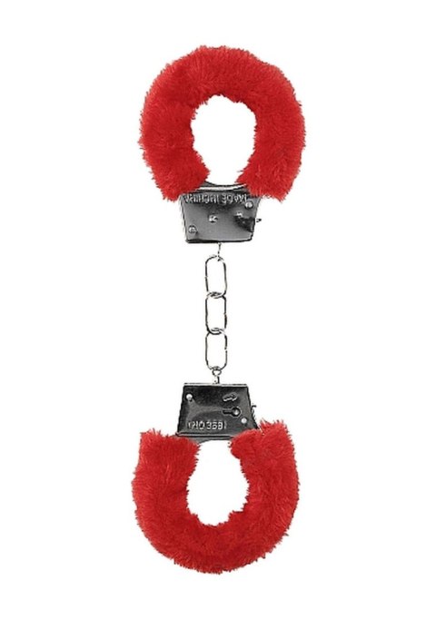 Beginner"s Handcuffs Furry - Red