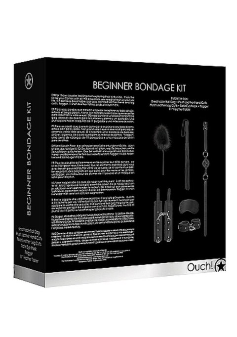 Beginners Bondage Kit - Black Beginners Bondage Kit - Black