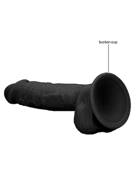 Gruby żylasty realistyczny penis przyssawka 17,8cm